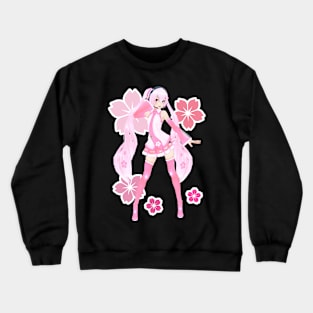 Sakura Miku Crewneck Sweatshirt